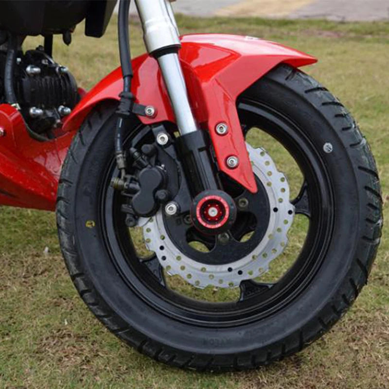 Universal Motorcycle Crash Pad Front Fork Slider Alloy Wheel Protector