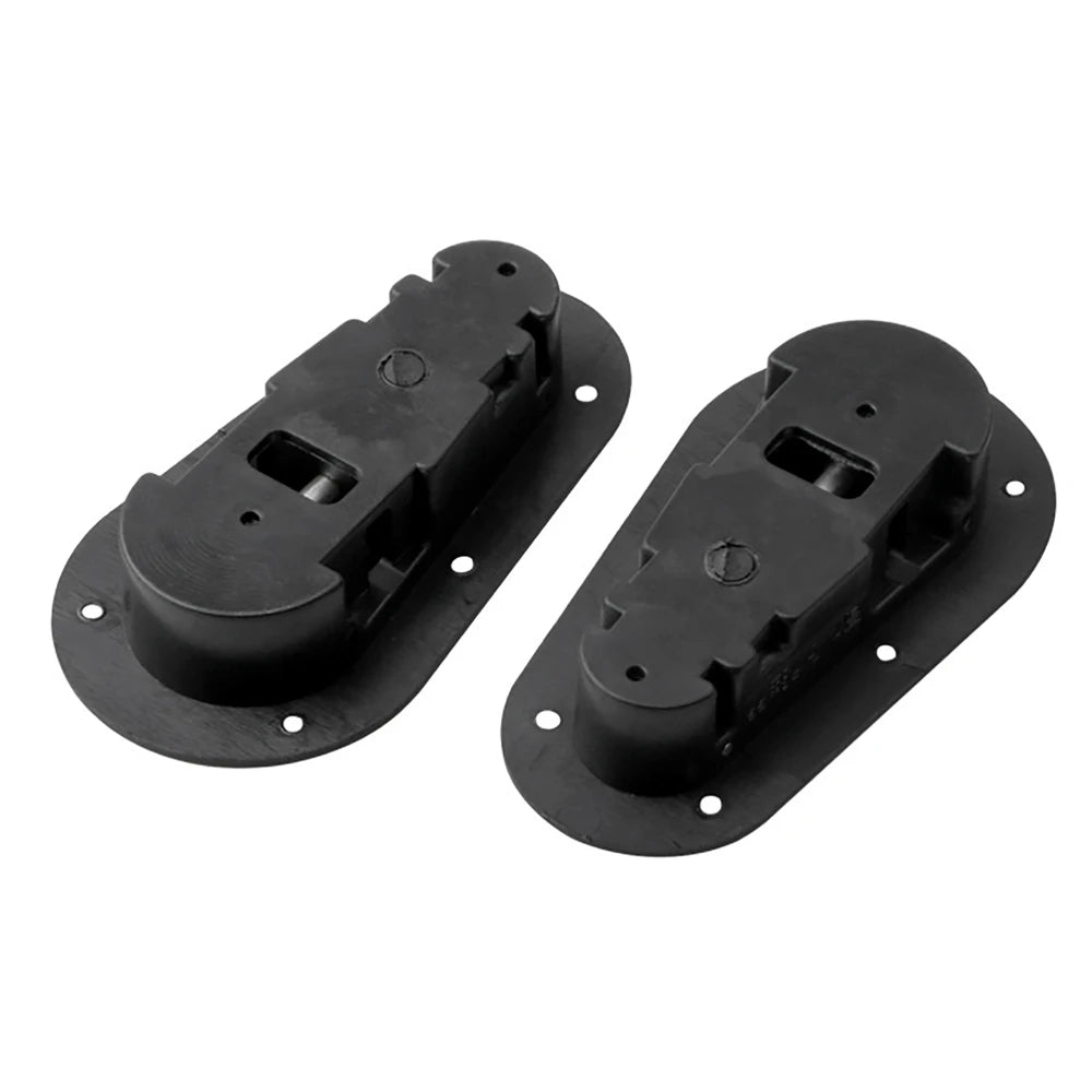 2PCS Universal Black Hood Pin Latch Lock Kit for Racing Cars Engine Bonnet