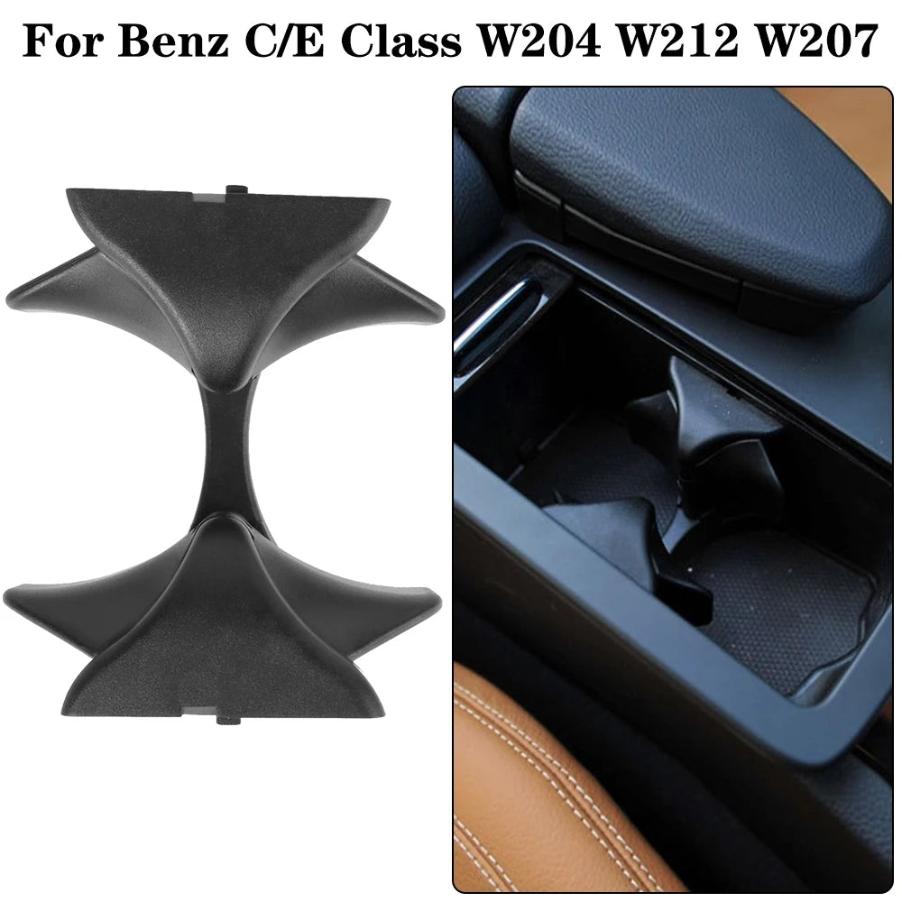 Center Armrest Cup Holder for Mercedes-Benz C-Class W204 & E-Class W212 W207