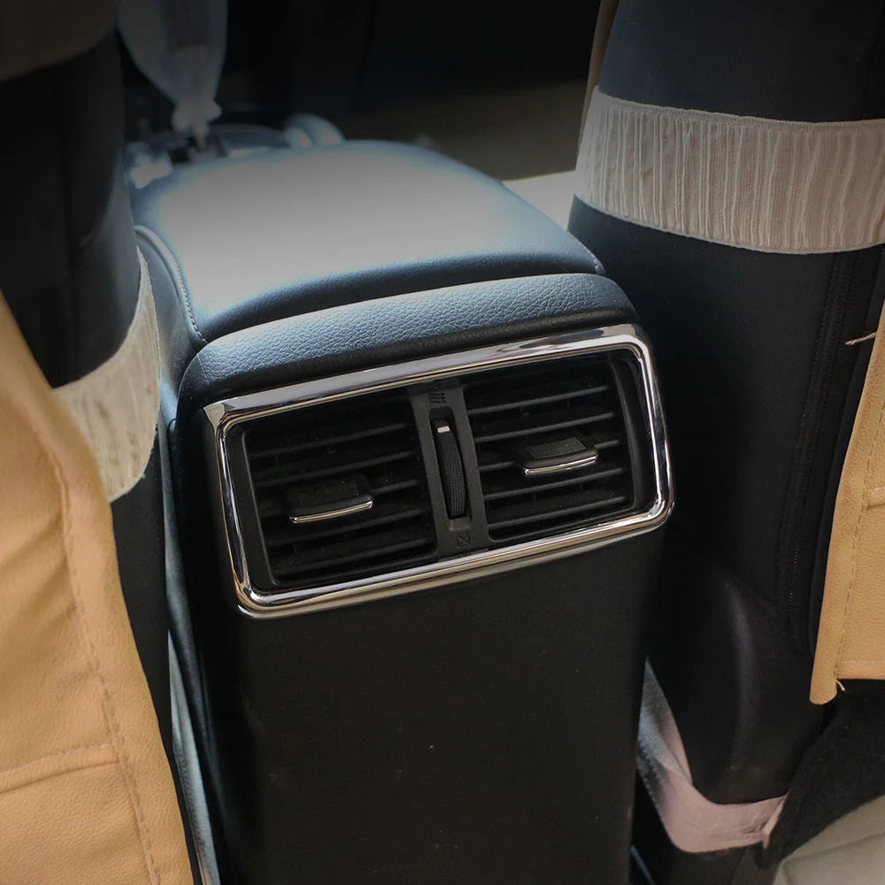Rear AC Vent Trim Cover ABS Decoration for Nissan X-Trail T32 2014-2021