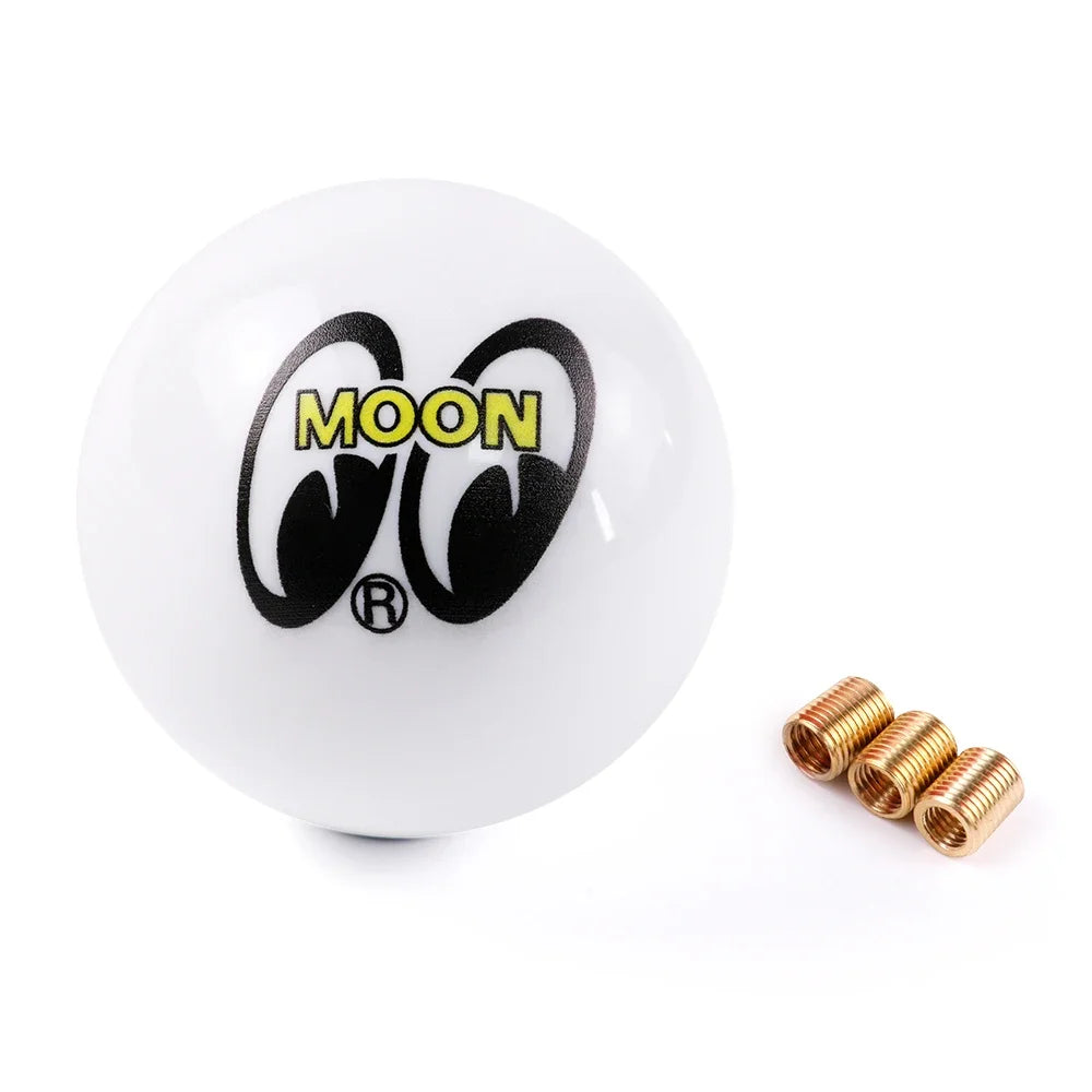MOONEYES Style Round Ball Gear Shift Knob Universal Manual Car Shifter Lever Head