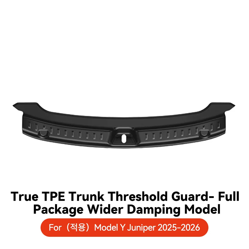 TPE Rear Trunk Sill Protector for Tesla Model Y Juniper 2026