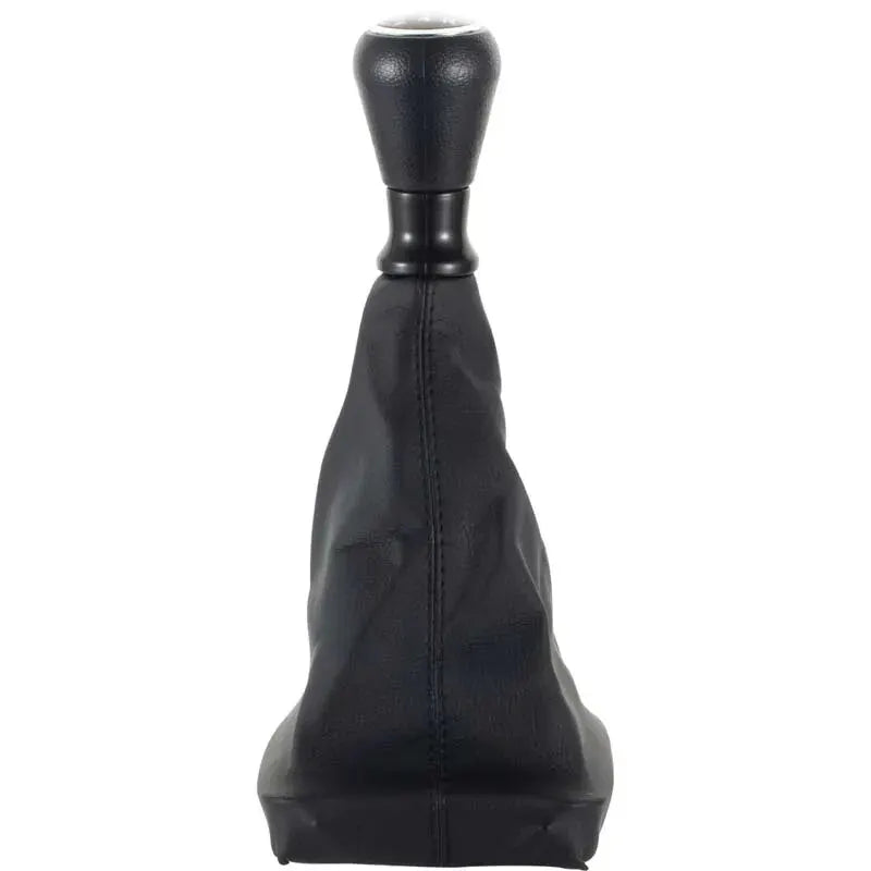 5 Speed Gear Shift Knob with Leather Gaiter Boot for Peugeot 206 & 207