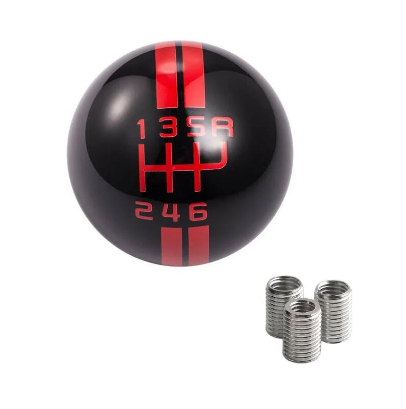 Universal 5 6 Speed Resin Gear Shift Knob for Ford Mustang Manual Shifter