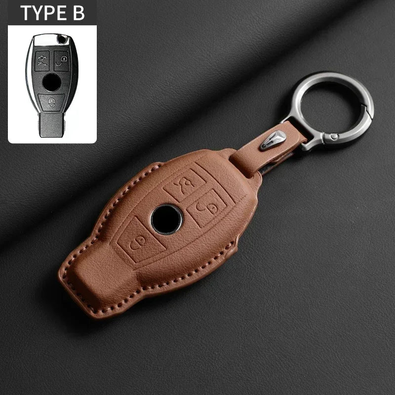 Smart Key Case Cover for Mercedes-Benz A, B, C, E, S-Class