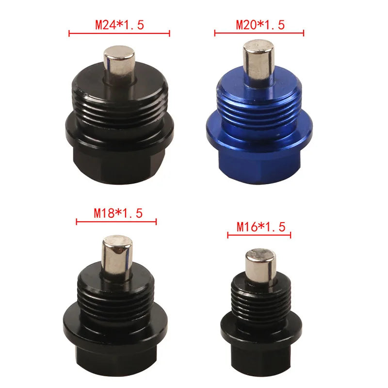 Magnetic Engine Oil Drain Plug Bolt M12 M14 M16 M18 M20 M24 Sump Screw