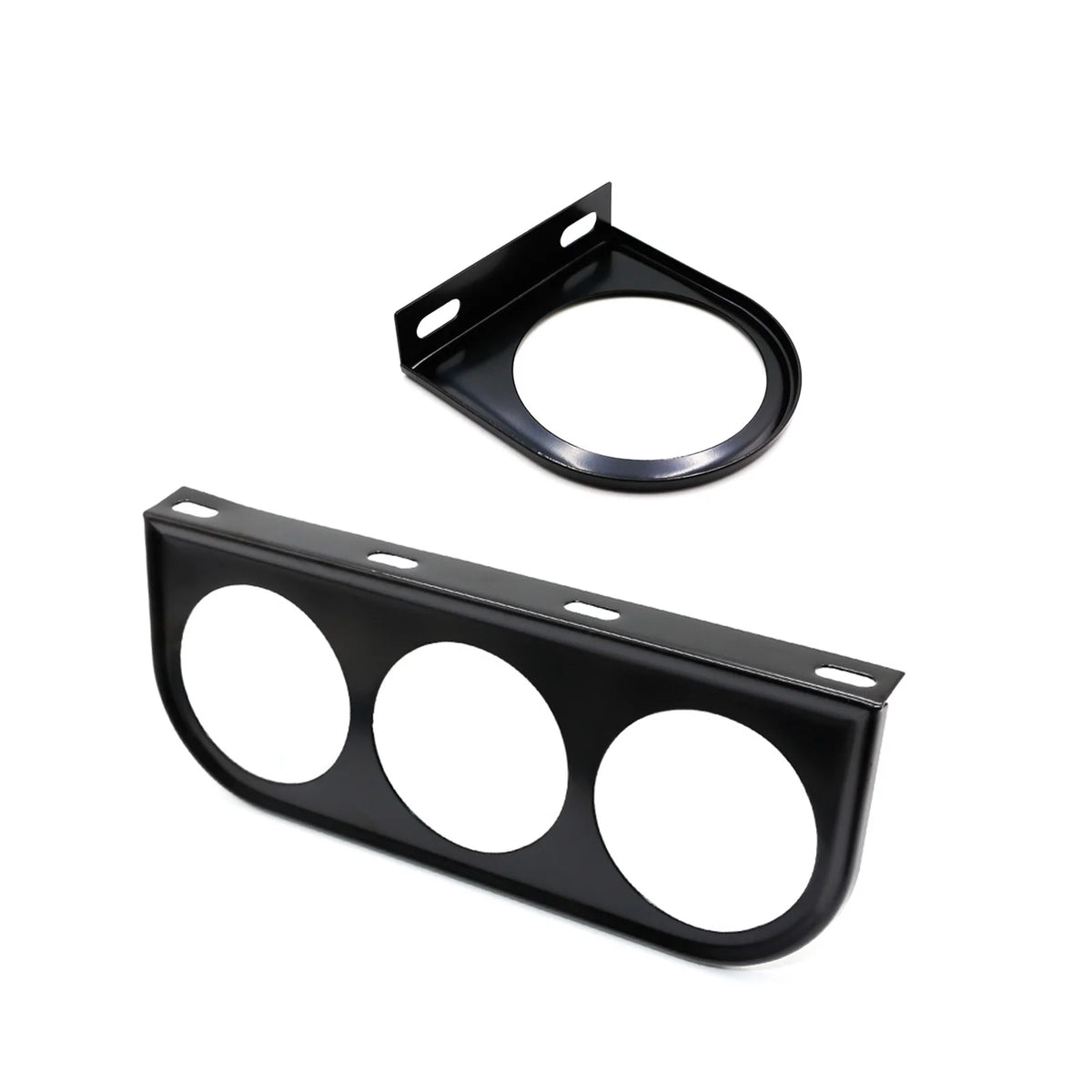 52mm Car Gauge Pod Holder Single Double Triple Mount Left Right Drive Black