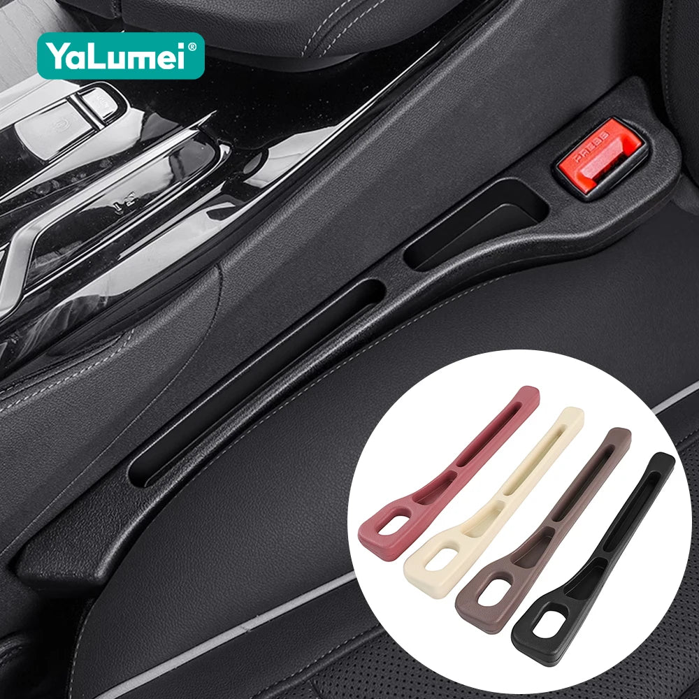 2PCS Car Seat Gap Filler Leak Proof Strips for Hyundai i20 i30 Tucson Creta
