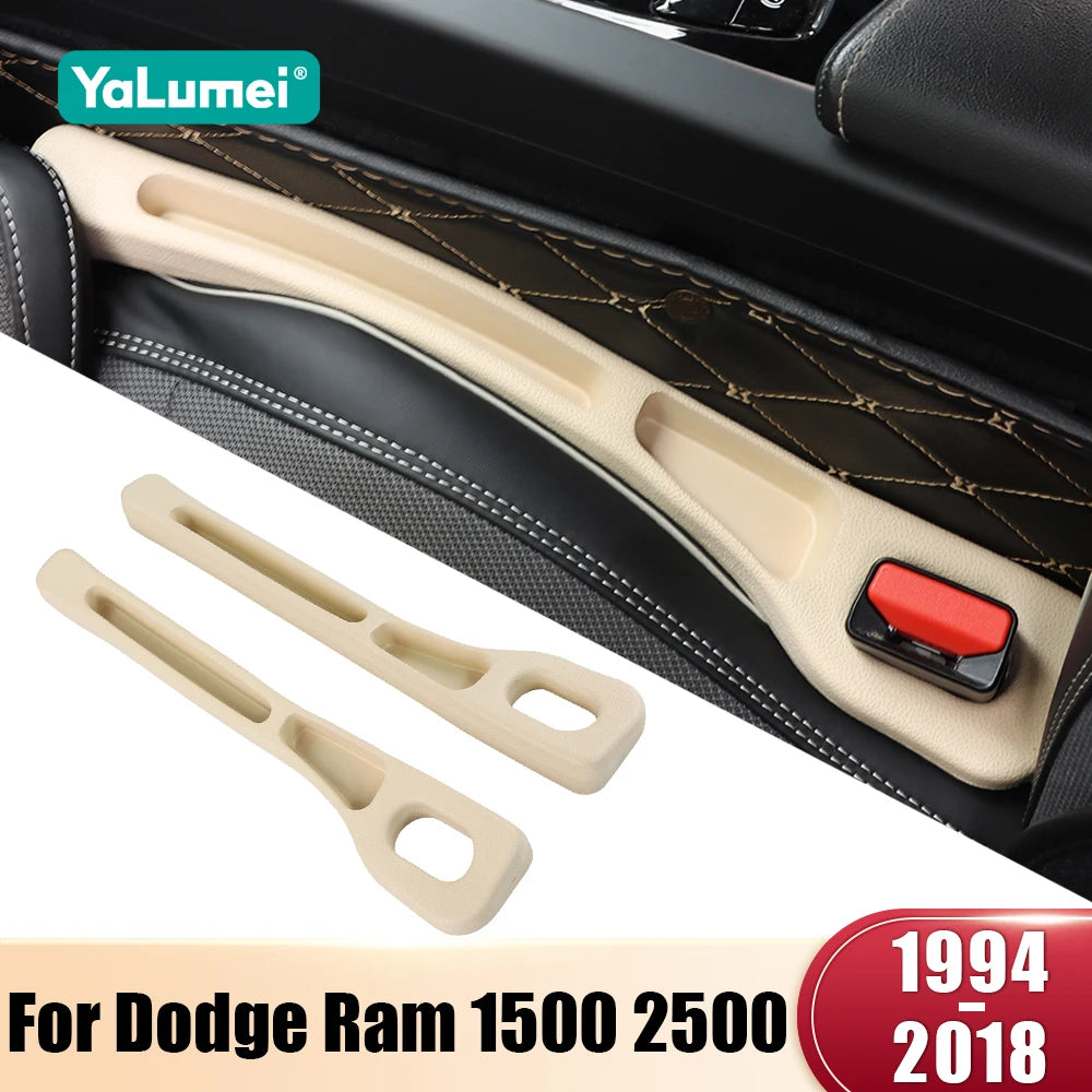 2PCS Car Seat Gap Filler Leak Proof Strips for Dodge Ram 1500 2500 3500 1994–2018