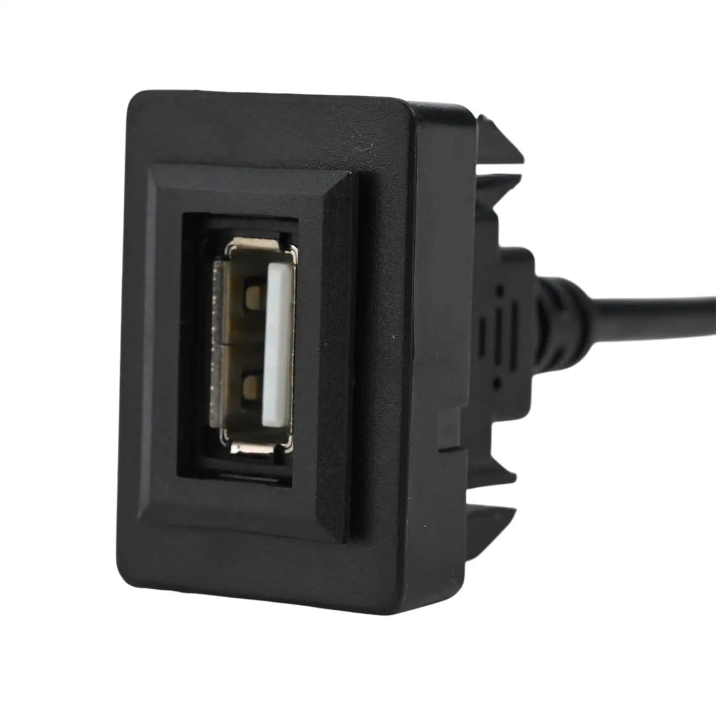 Flush Mount USB 2.0 Dash Socket Panel Extension for Toyota Hilux Prado