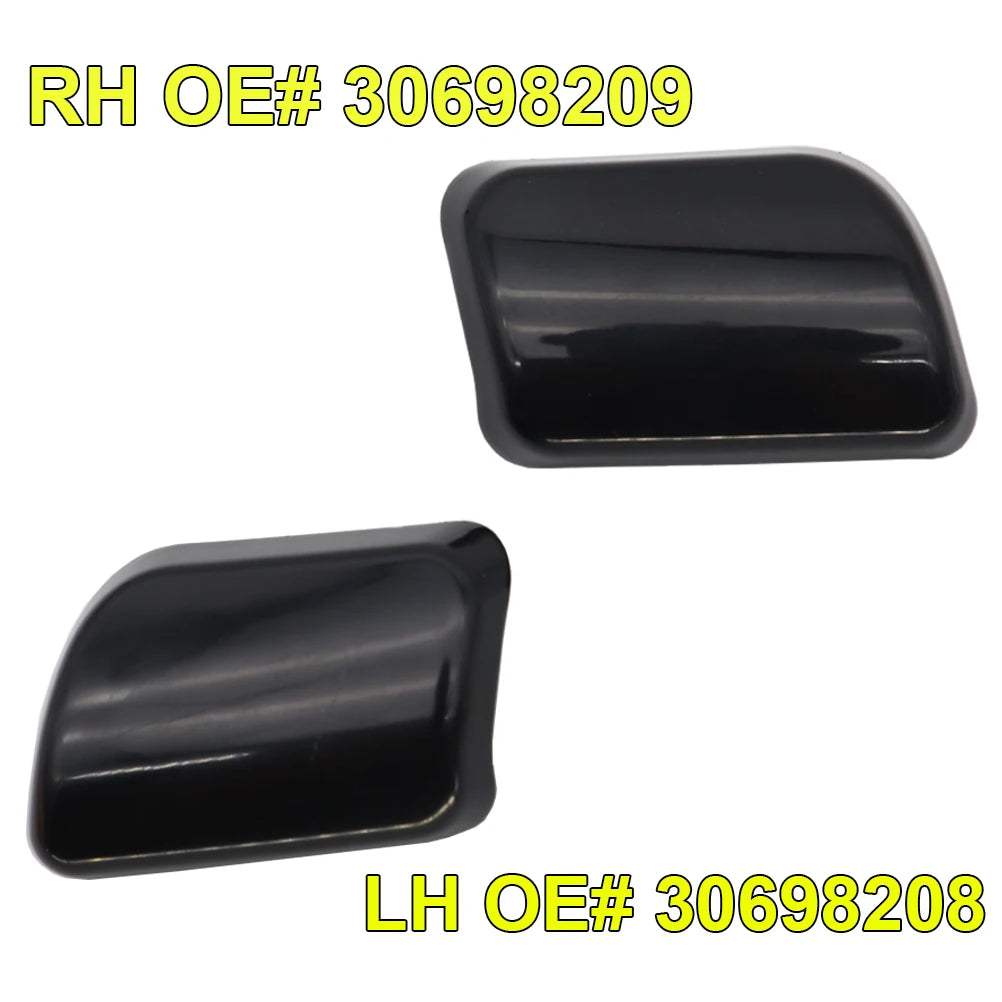 Headlight Washer Spray Nozzle Cover Caps Pair for Volvo XC90 2002–2006