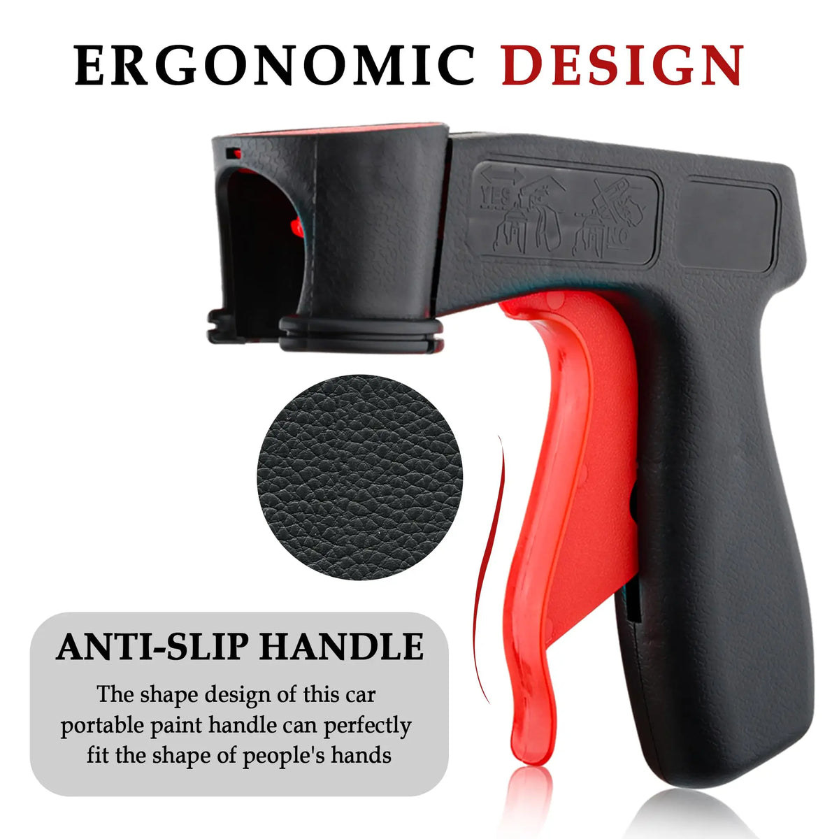 Car Spray Can Trigger Handle Reusable Paint Sprayer Grip for DIY Body Repair