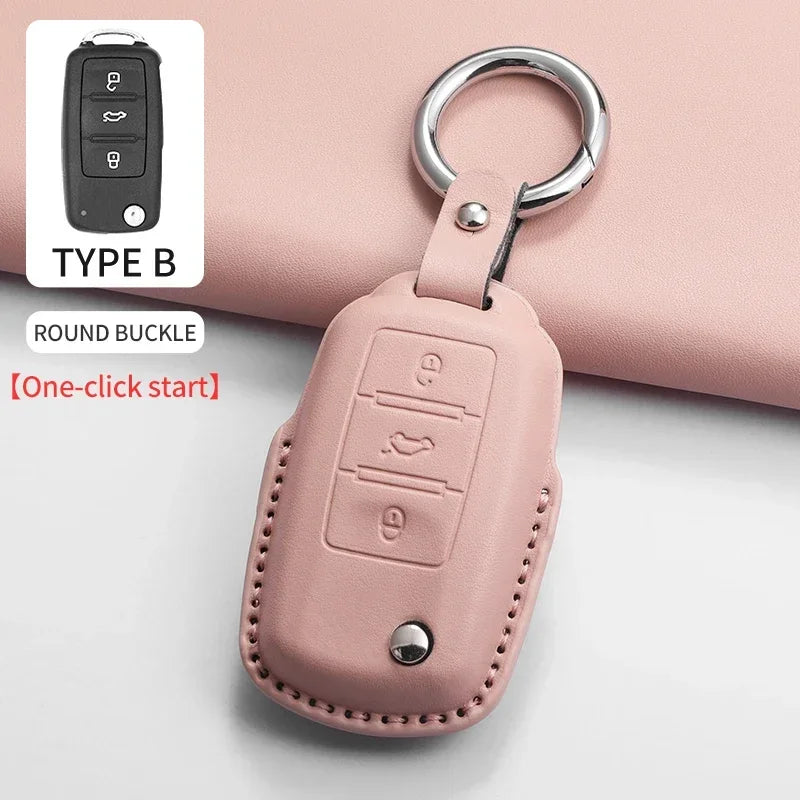 Smart Key Case Cover for Volkswagen Golf 7 MK7, Tiguan, Polo, Passat, Jetta