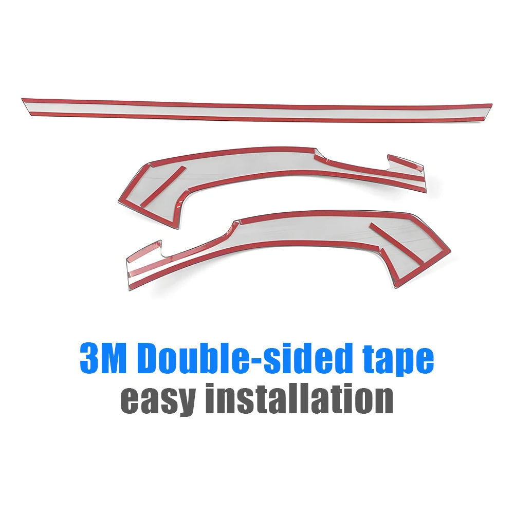 Front Racing Grille Trim Strips for Toyota Corolla Cross XG10 & Hybrid 2021–2025