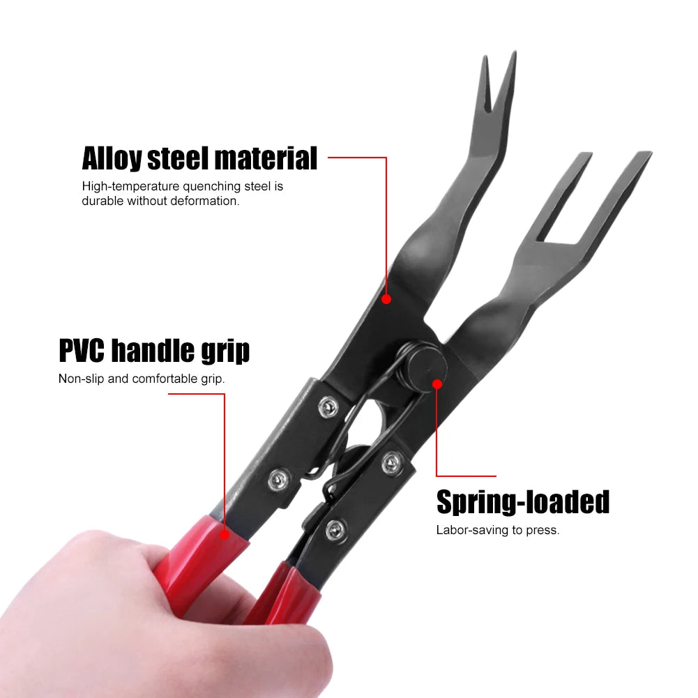 Car Headlight Trim Clip Removal Pliers Door Panel Dash Upholstery Repair Tool