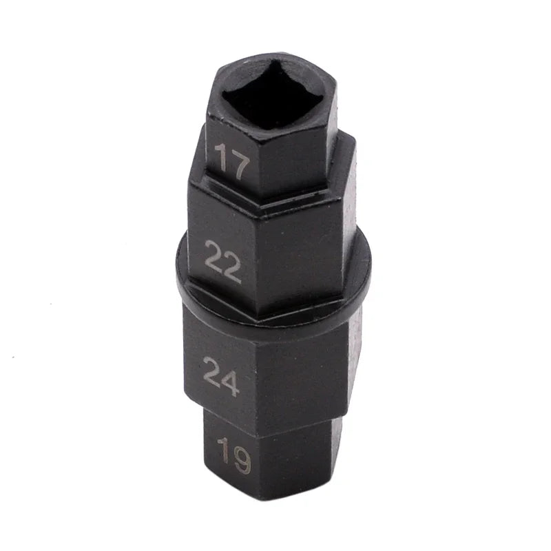 Motorcycle Wheel Hex Spindle Driver Removal Tool Set – 17mm, 19mm, 22mm & 24mm