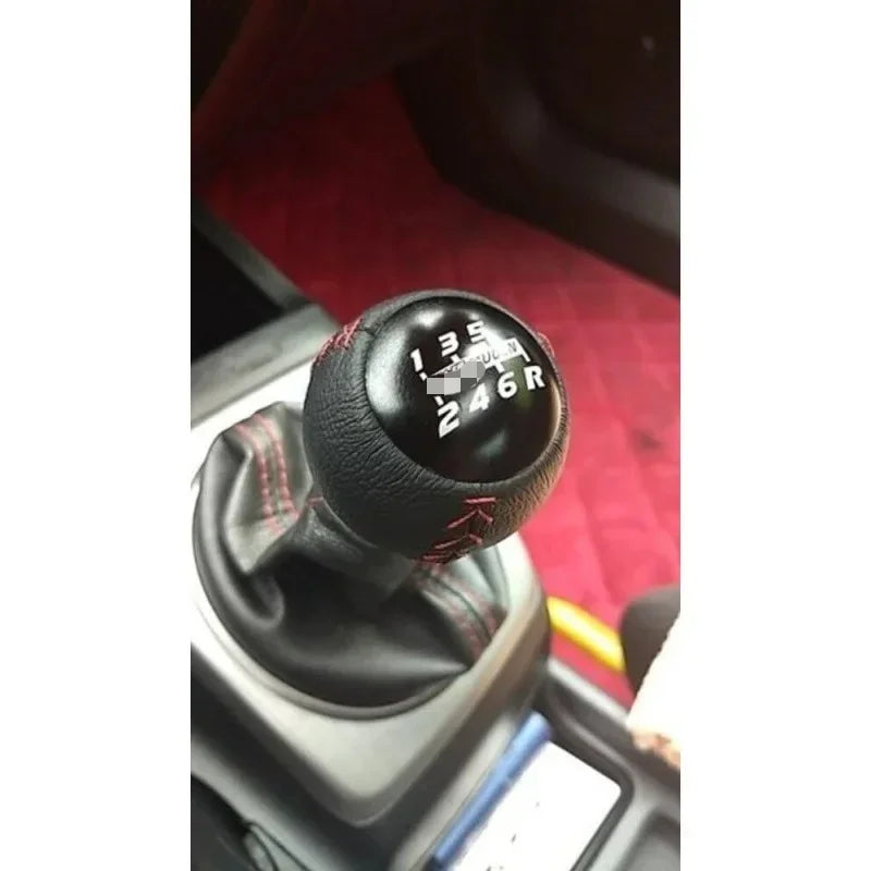 Universal Racing Round Ball 5 6 Speed Gear Shift Knob 3 Adapters Manual Car