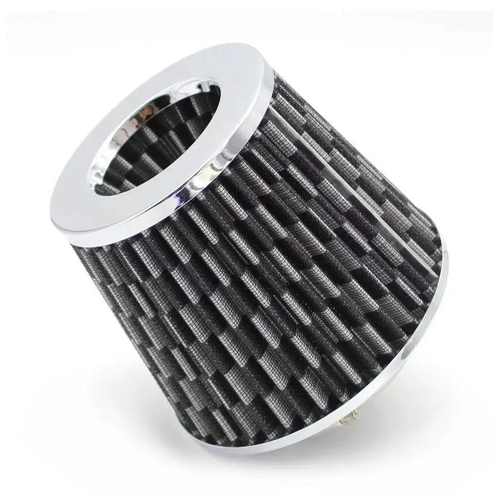 76mm 3-Inch Universal High Flow Cold Air Intake Filter Sport Mesh Cone Air Filter