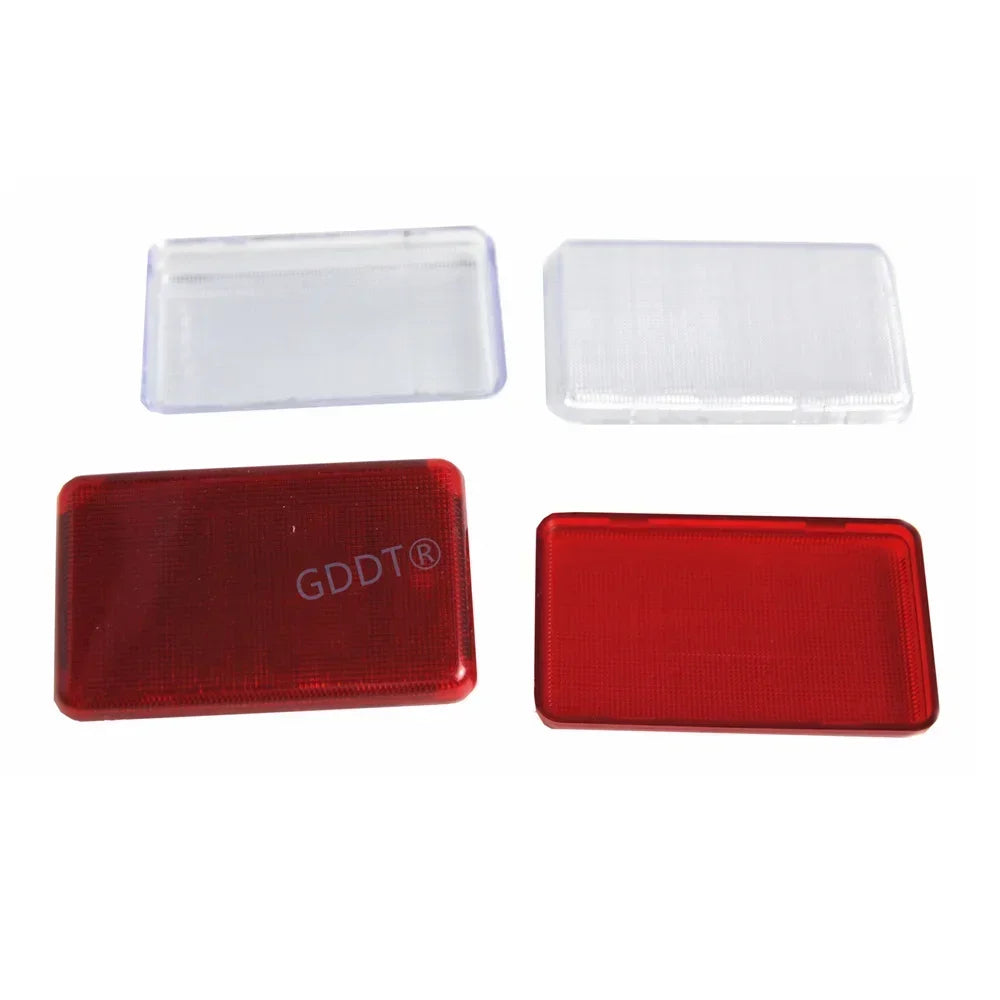Door Lamp Lens Cover MB337920 Red White for Mitsubishi Pajero V20 V70 Montero