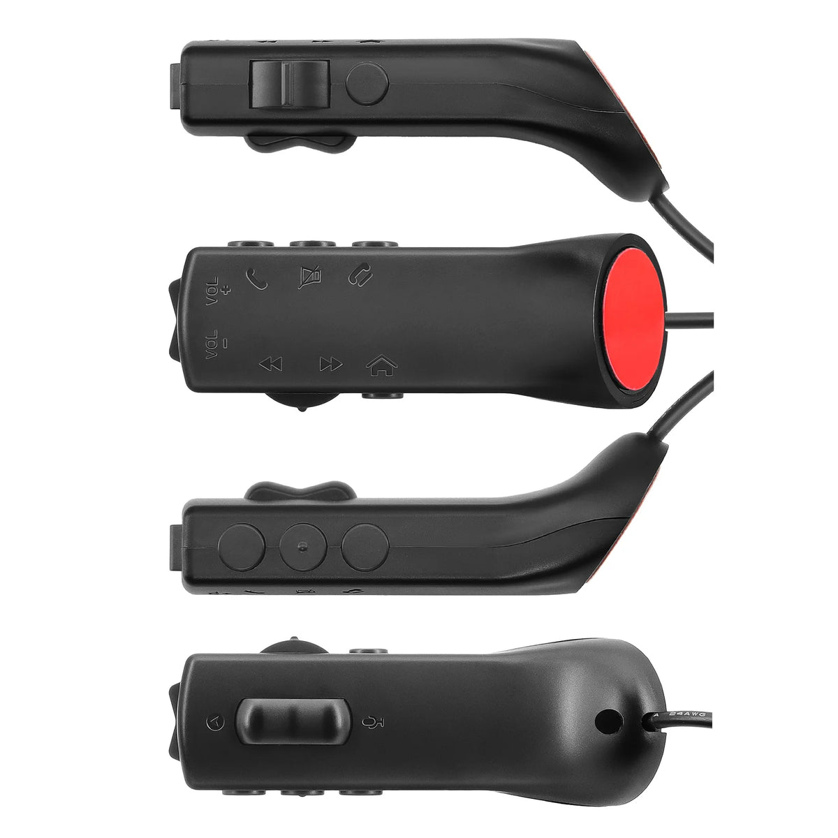 10 Key Car Steering Wheel Remote Control Audio GPS DVD Android Media Buttons