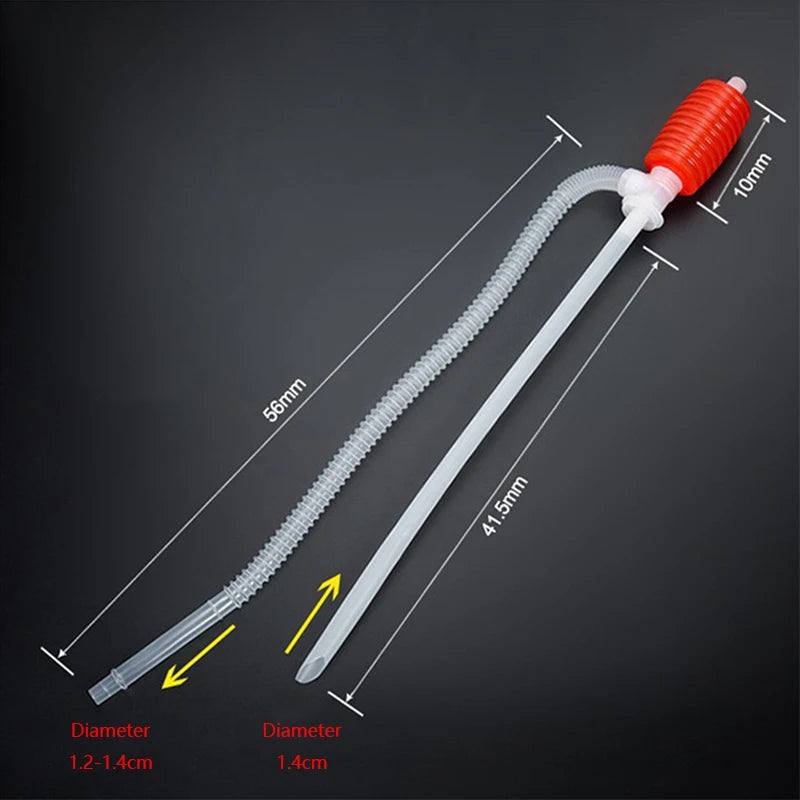 Manual Fuel Transfer Pump Hand Siphon for Gasoline Diesel Oil Liquid