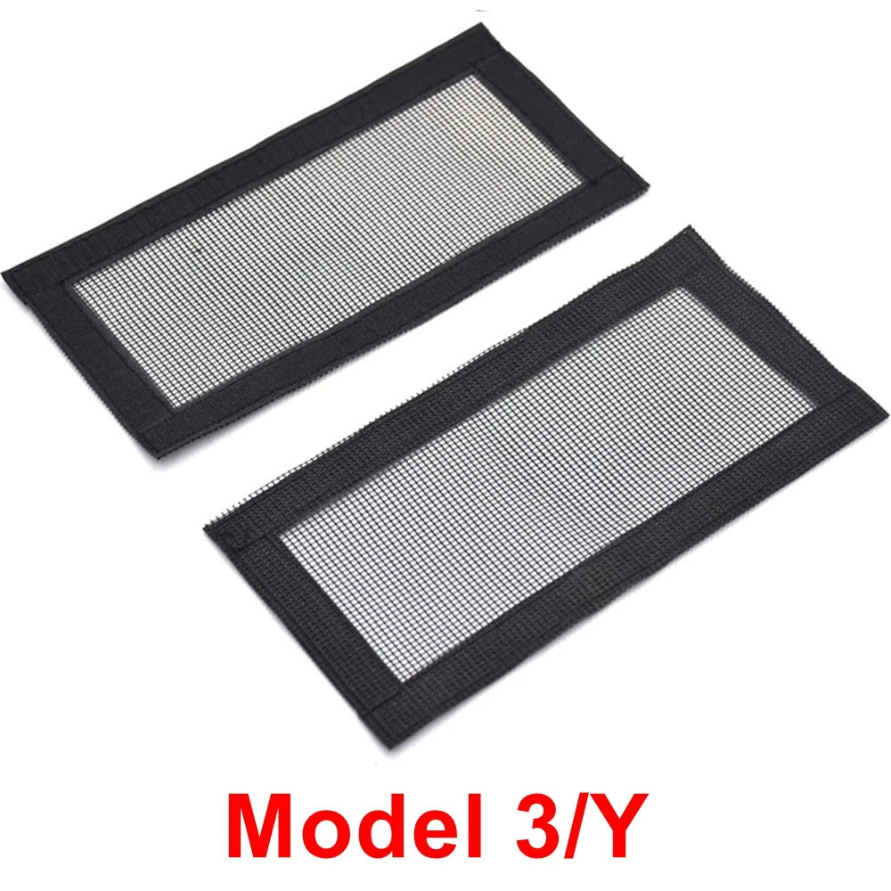 Rear Seat Air Vent Cover Mesh Protector for Tesla Model 3 2019-2025