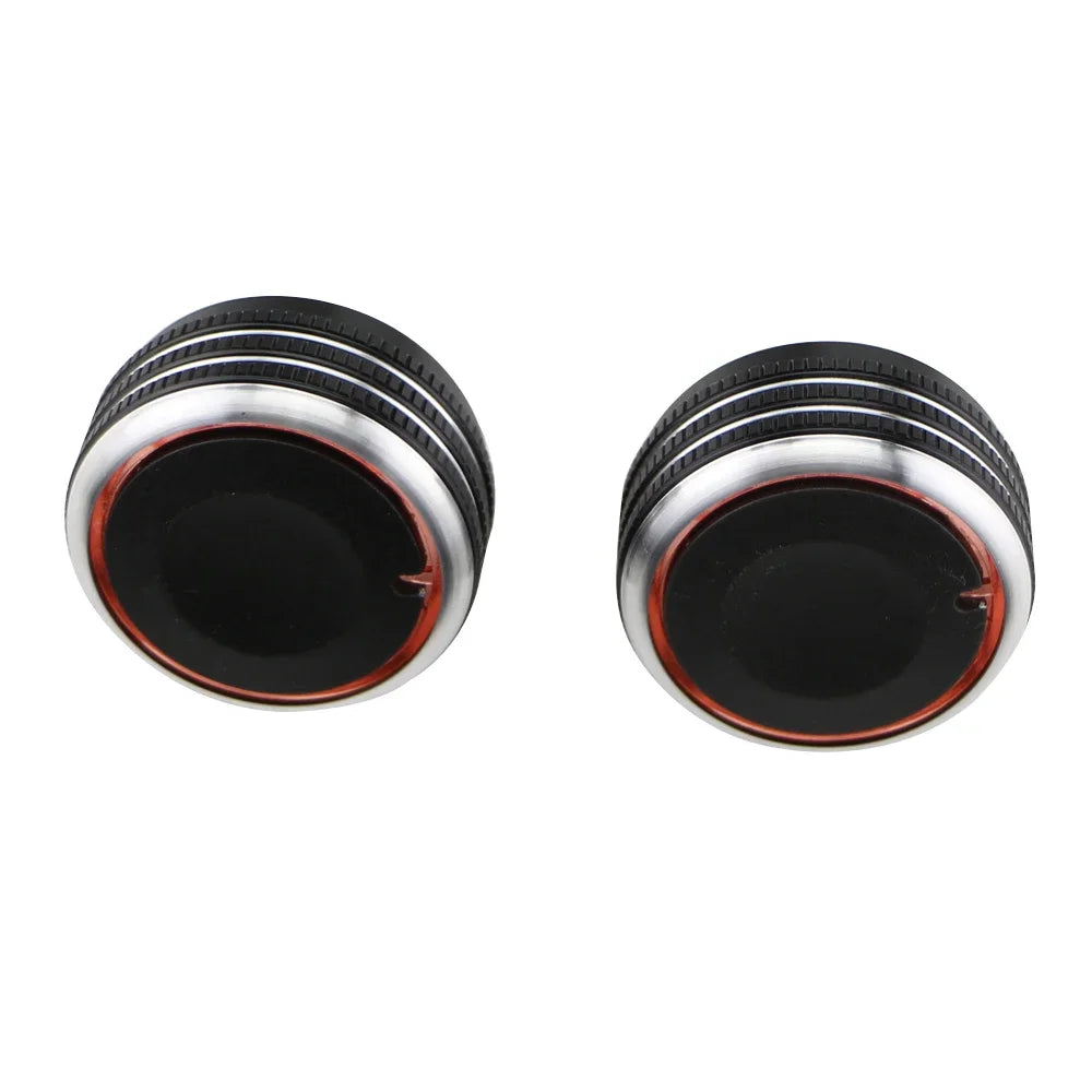 2Pcs AC Control Knobs for Hyundai Solaris 2017-2021 Kia Rio K2 KX Cross