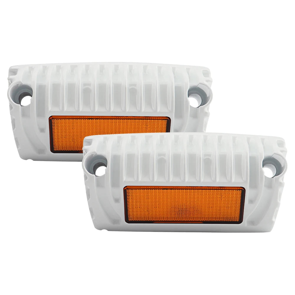12V/24V LED RV Exterior Porch Light 6500K Waterproof Awning & Camping Work Light