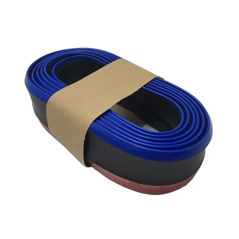 2.5M Universal Car Bumper Lip Rubber Front Splitter Protector Trim Strip