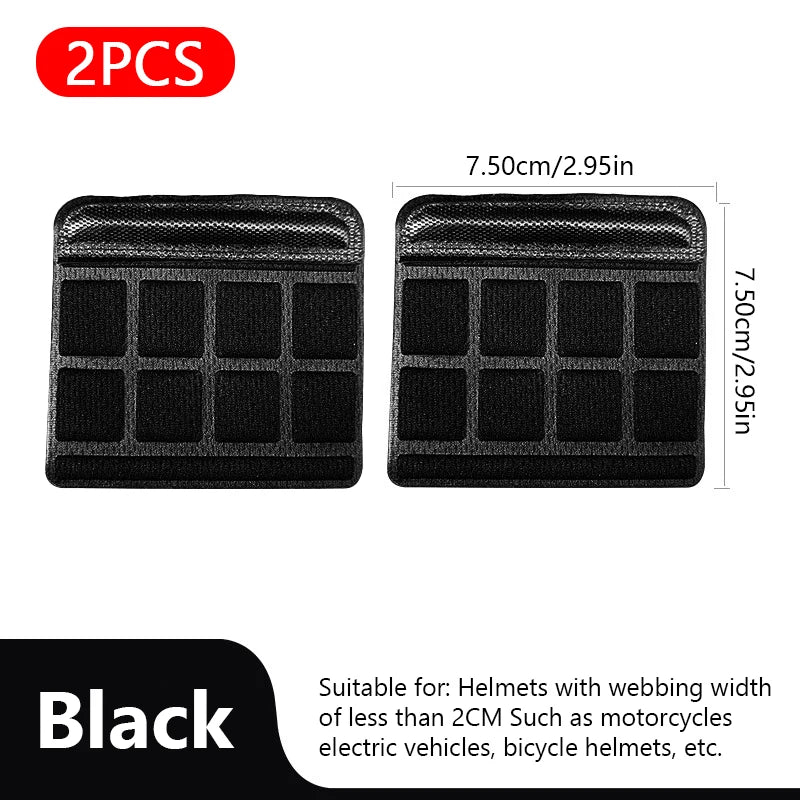 Universal Motorcycle Helmet Liner Sponge Padding Chin Rest Support Breathable