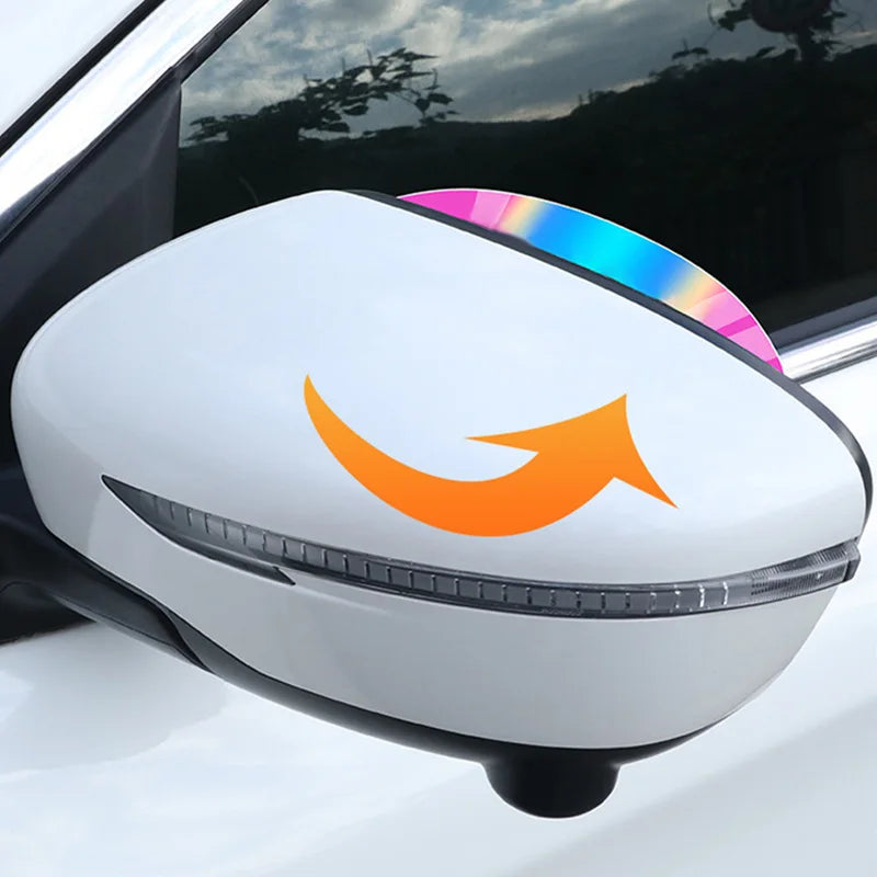 2PCS Universal Car Rearview Mirror Rain Shield Eyebrow Visor Anti-Rain Cover