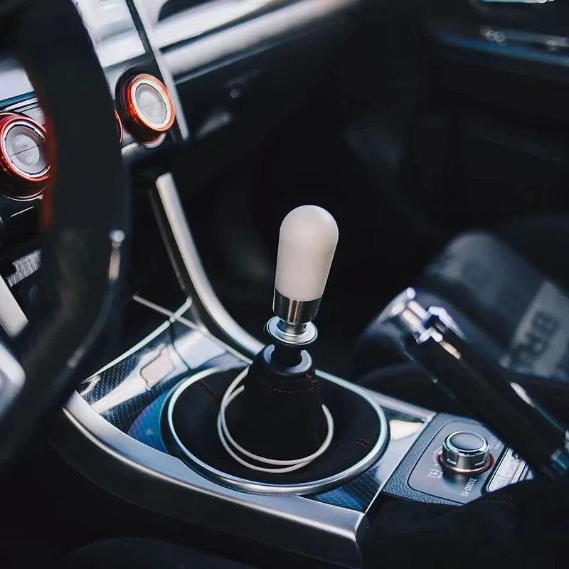 Universal JDM Style Lengthened Acrylic Manual Gear Shift Knob Lever Handle Custom