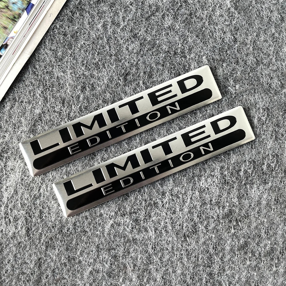 3D Aluminum Limited Edition Car Emblem Badge Sticker Auto Motorcycle Decal