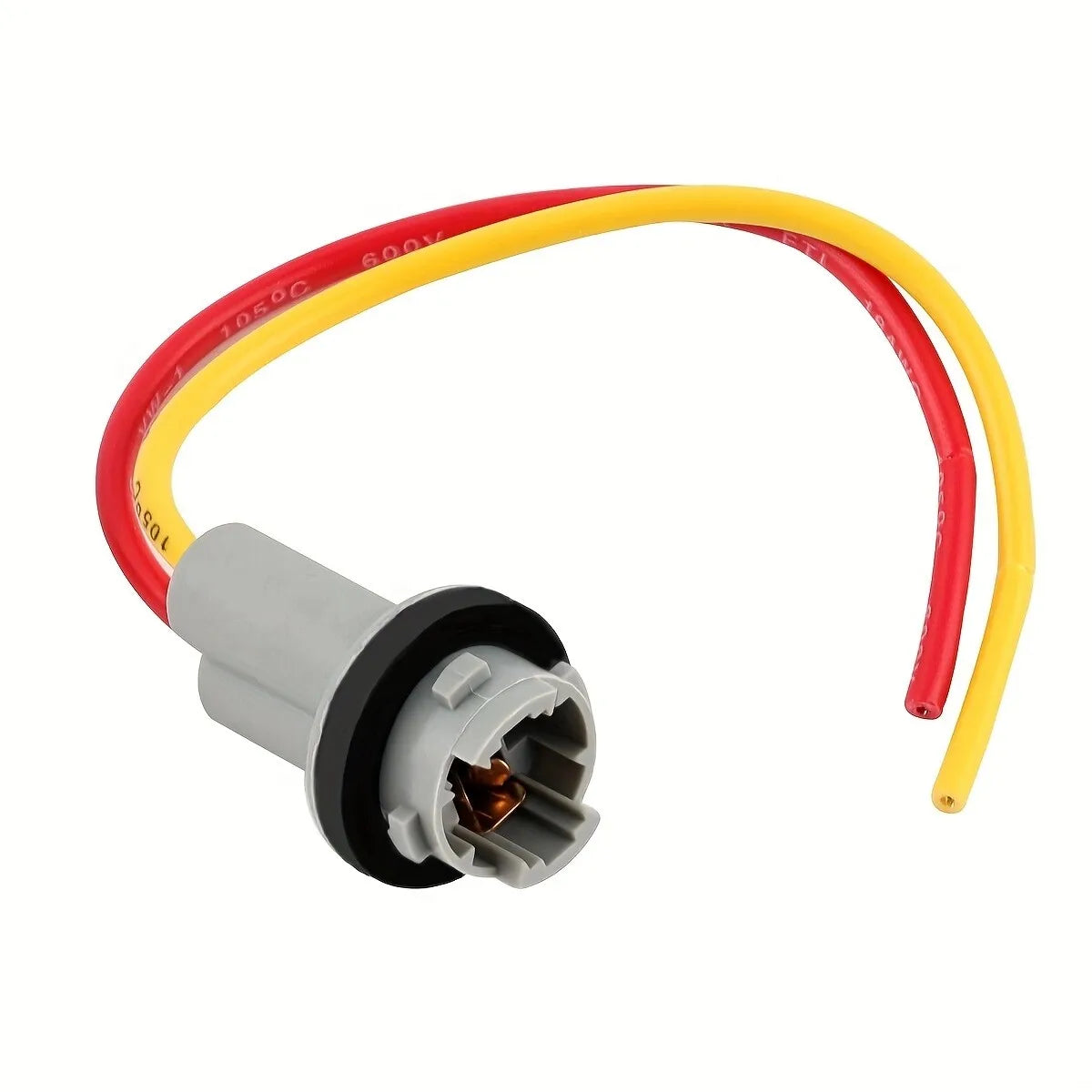 2PCS T10 194 168 Female Socket Pigtail Wire Connector Turn Signal Light Plug