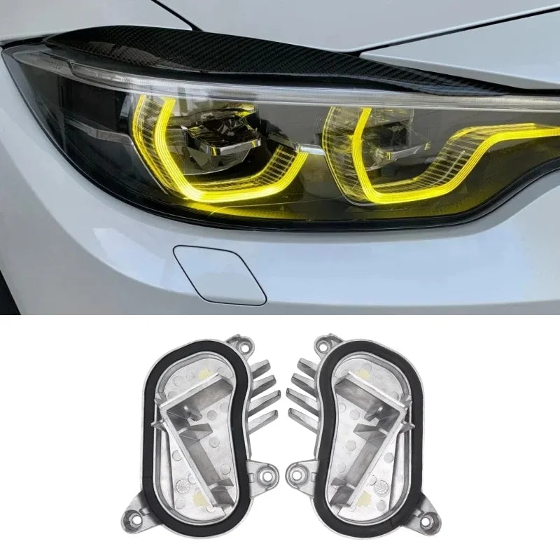 LED DRL Yellow Modules Headlights for BMW M3 M4 F32 F33 F36 2018–2020