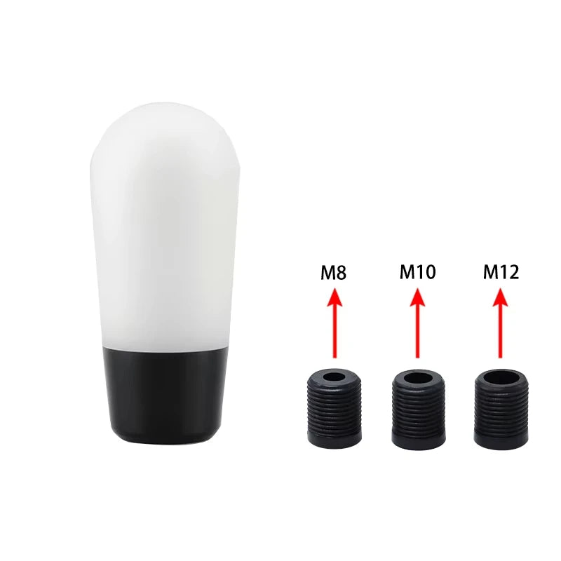 Universal JDM Style Lengthened Acrylic Manual Gear Shift Knob Lever Handle Custom