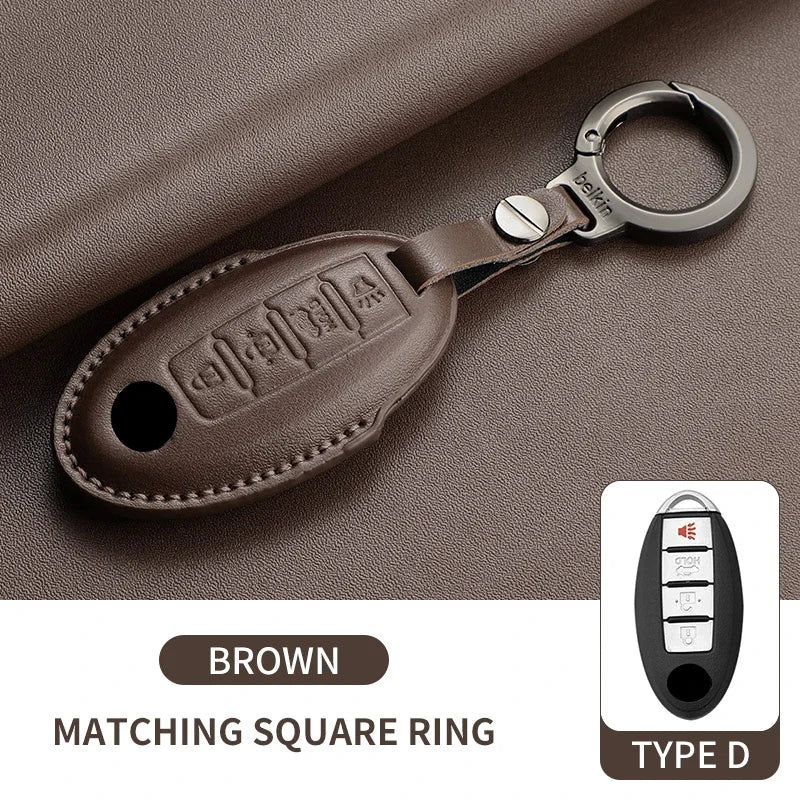 Smart Key Case Cover for Nissan Rogue X-Trail T31/T32 Qashqai J10/J11 Kicks