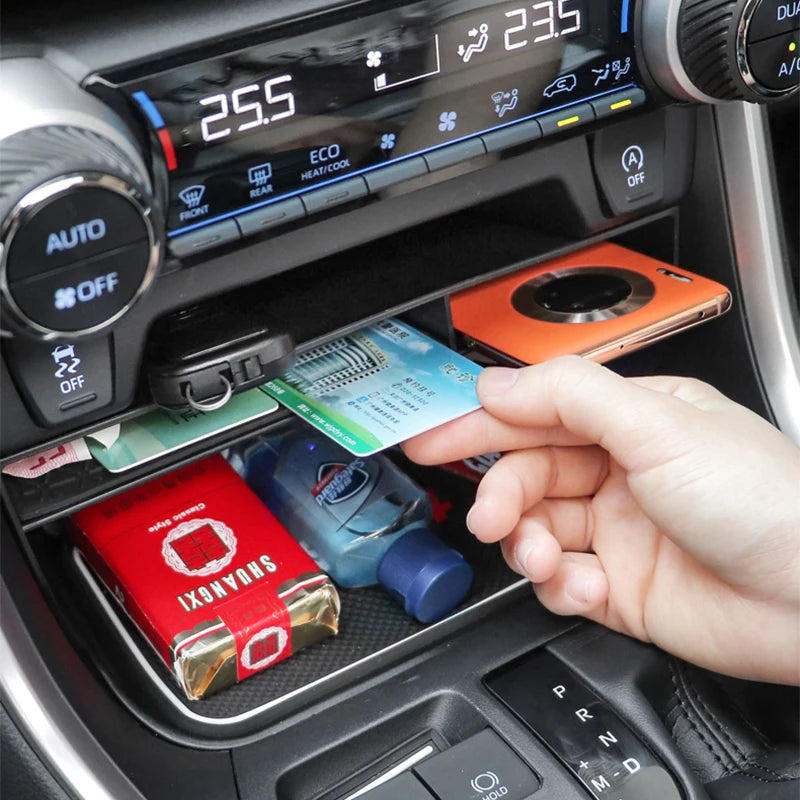 Center Console Storage Organizer for Toyota RAV4 XA50 2019–2025