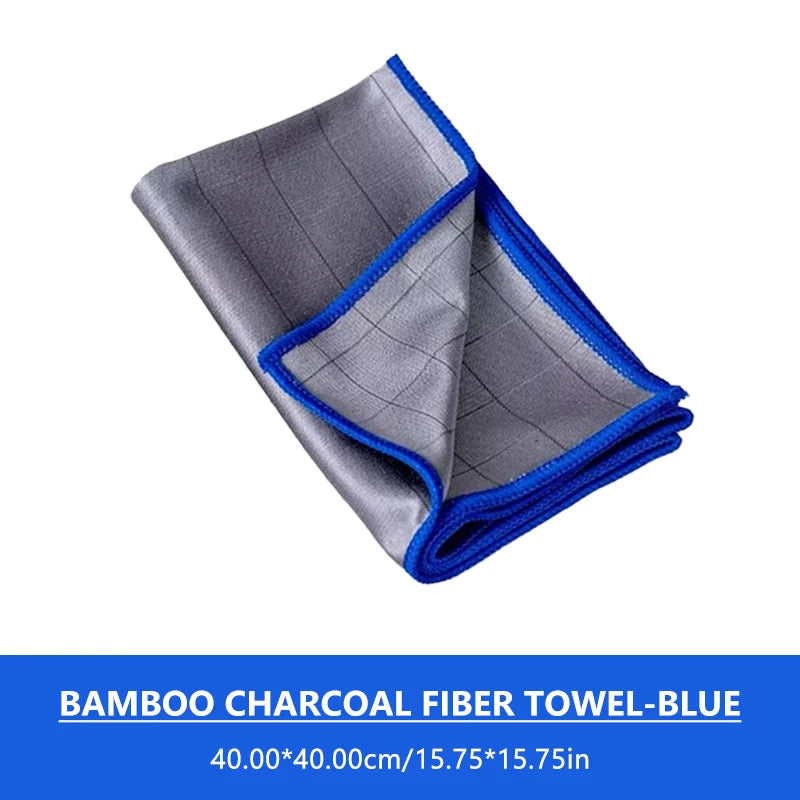 Microfiber Carbon Fiber Glass Cleaning Cloth Streak-Free Cleaning Towel
