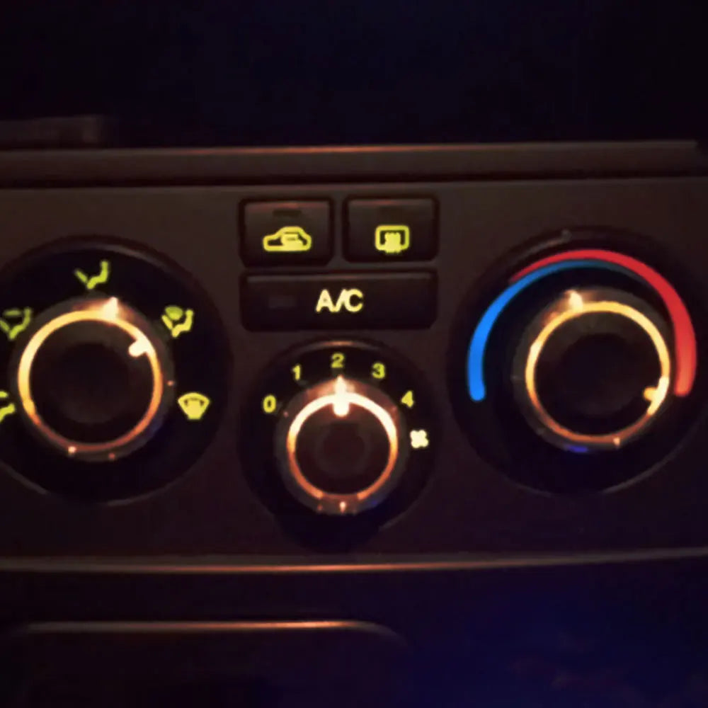 3Pcs Aluminum AC Control Knobs Climate Controls for Hyundai Elantra 2004-2016