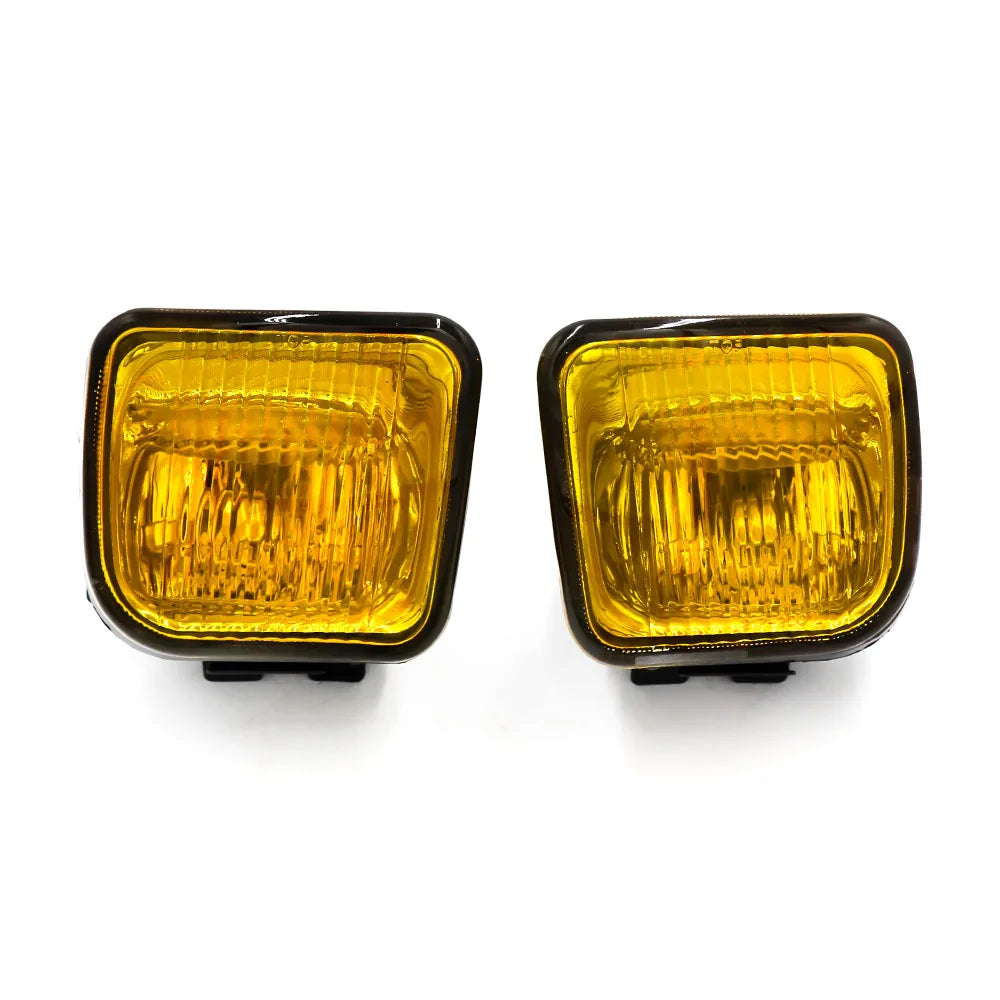 Yellow Lens Fog Lights Bumper Lamps Switch Harness for Honda Civic EK EK9 1996-1998