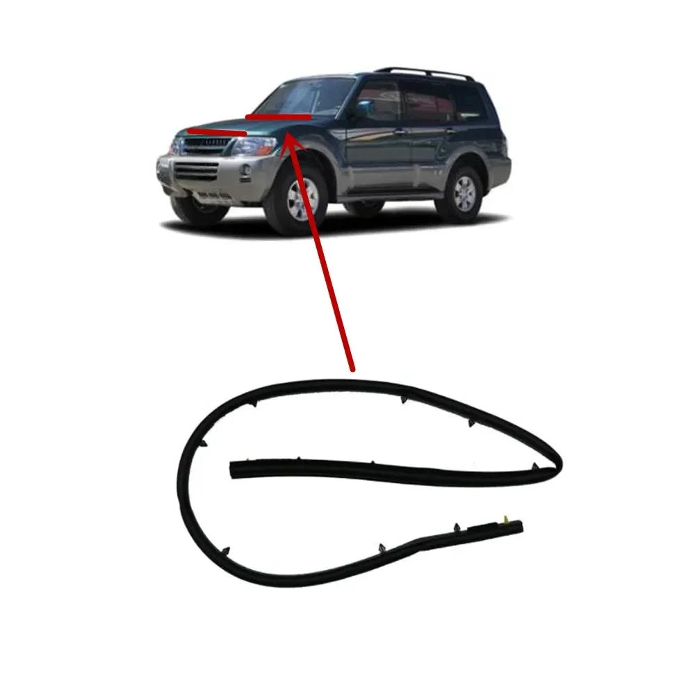 Front Hood Weatherstrip Seal MR437091 for Mitsubishi Pajero Montero V73 V70
