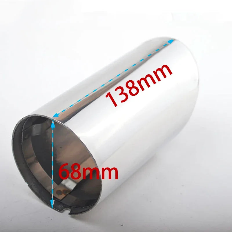 Stainless Steel Exhaust Tip for VW Golf 6 7 Lavida Bora Tiguan 1.4T