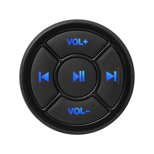 Wireless Bluetooth Car Steering Wheel Media Remote Control 5 Key Android iOS