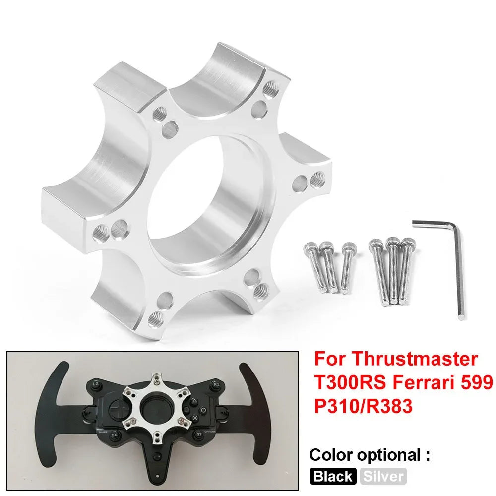 70mm Steering Wheel Adapter Plate for Thrustmaster T300RS Ferrari P310 R383