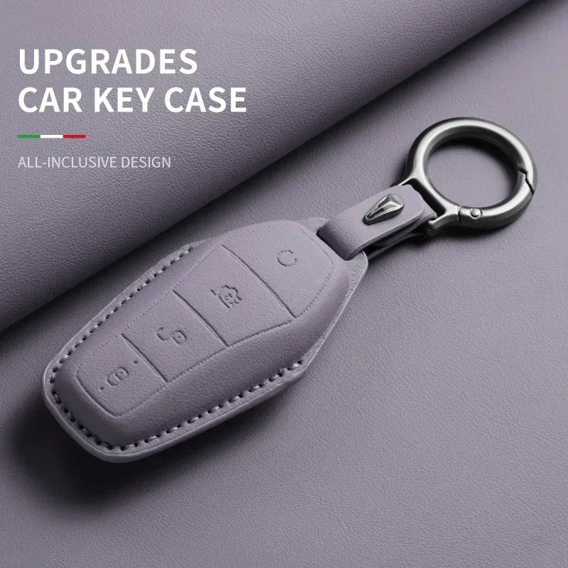 Smart Key Cover Case for BYD Han EV, Tang DM, Qin PLUS, Song Pro & More