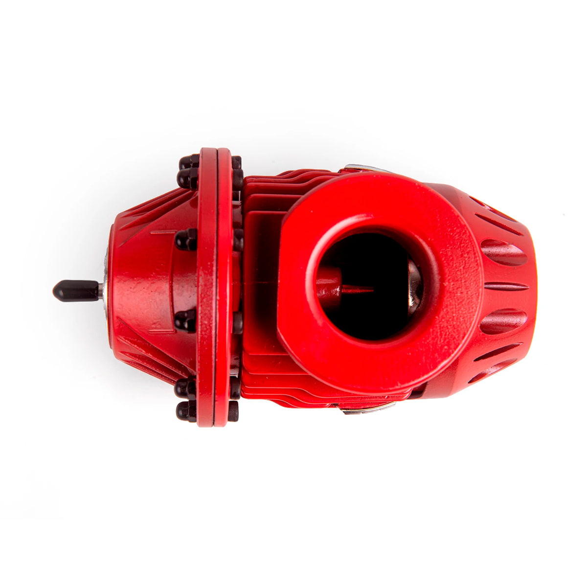 25mm SQV Style Turbo Blow Off Valve BOV with Adapter Flange Red Black Silver