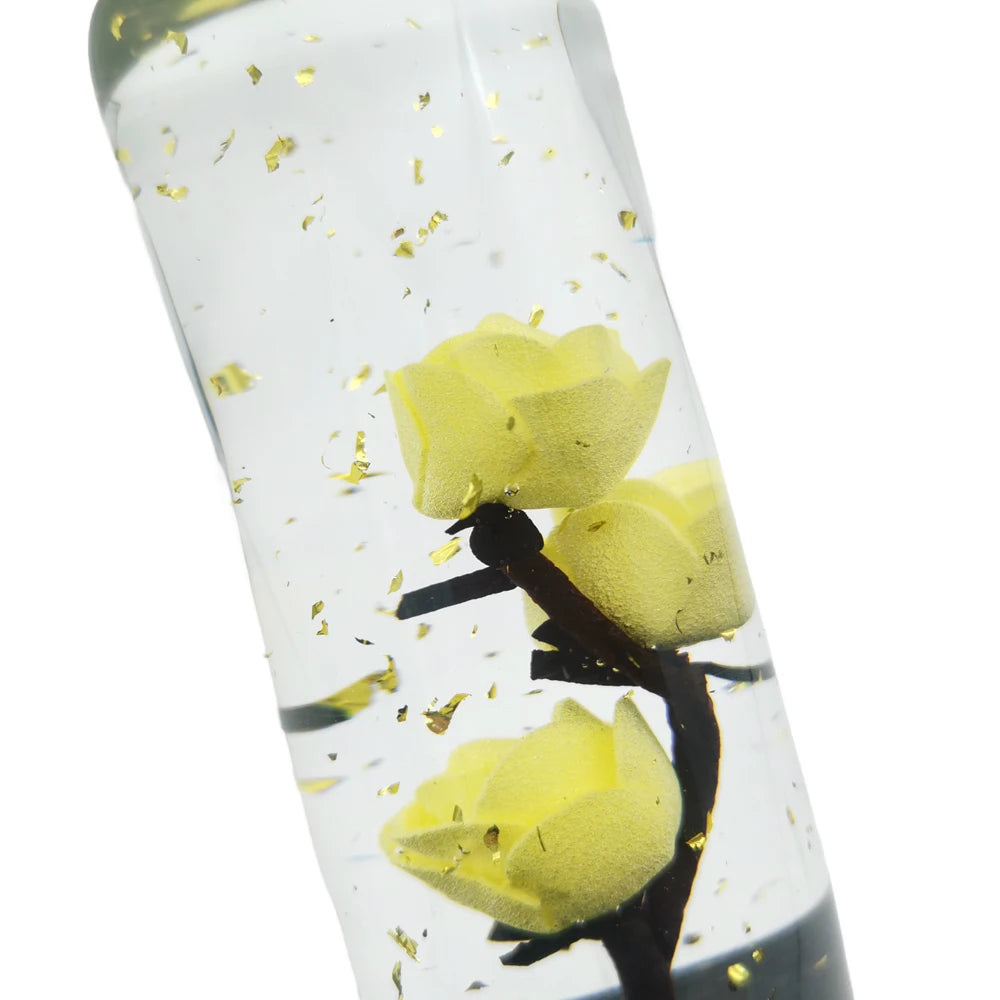 15CM Rose Flower Gear Shift Knob M12x1.25 M10x1.5 M10x1.25 M8x1.25