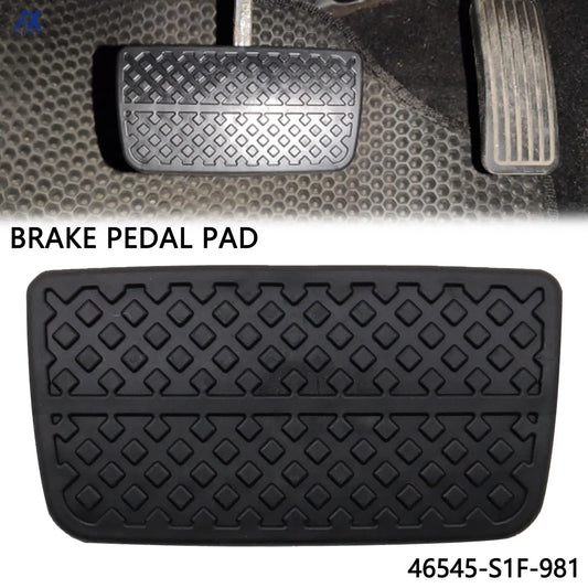 Brake & Clutch Pedal Rubber Pad Cover for Honda City, Fit, Jazz 2007–2013