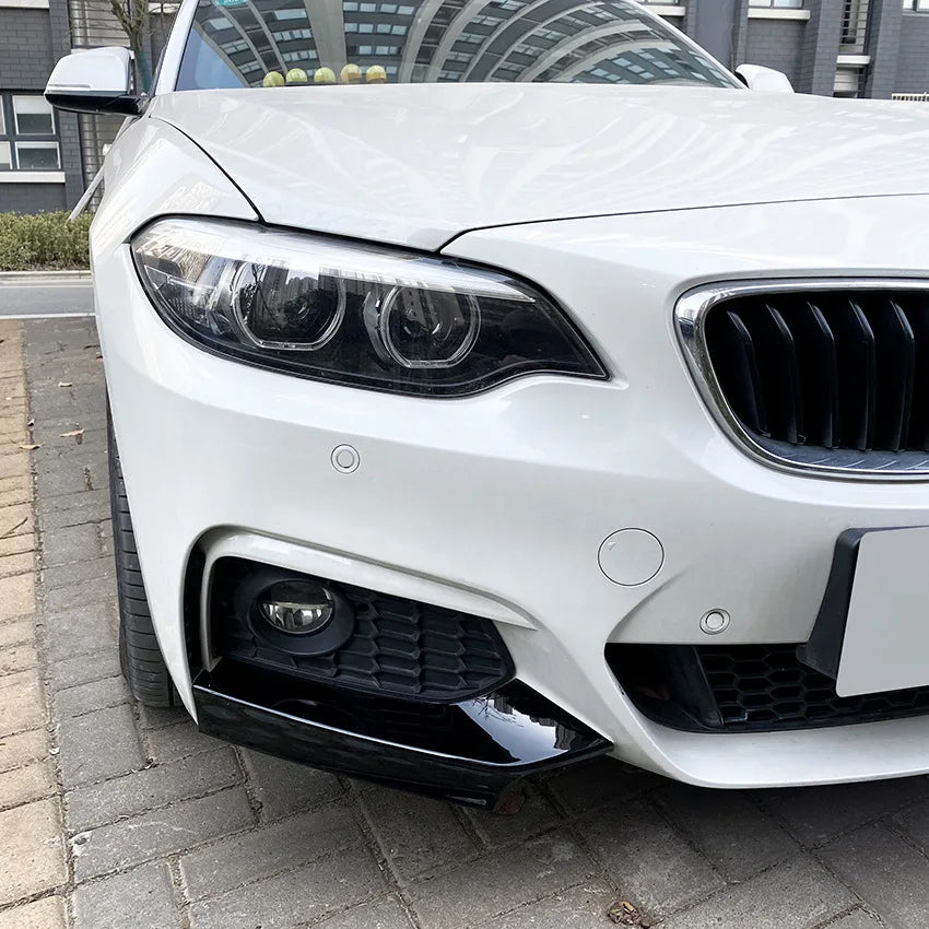 Front Bumper Splitter Diffuser Spoiler for BMW 2 Series F22 F23 M-Sport